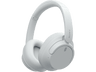 Auriculares inalámbricos - Sony WH-CH720N Bluetooth, Noise Cancelling ANC, Autonomía 35 horas, Carga rápida, Blanco