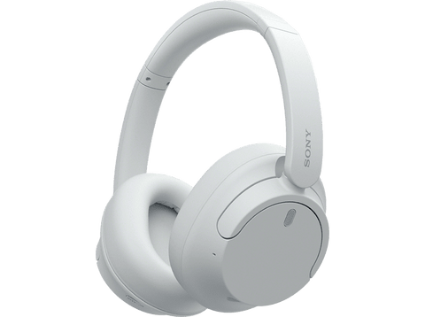 Auriculares inalámbricos - Sony WH-CH720N Bluetooth, Noise Cancelling ANC, Autonomía 35 horas, Carga rápida, Blanco