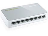 Switch - TpLink, 8 puertos Ethernet 10/100 Mbps, Plug & Play