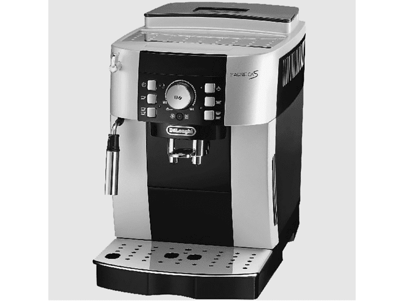 Cafetera superautomática - De Longhi Magnifica S ECAM 21.117 SB, Presión 15 bares, Negro y plata