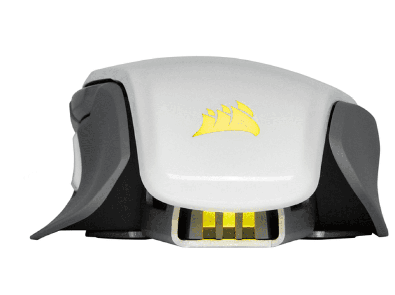 Ratón gaming - Corsair  CH-9303111-EU, 18000 ppp, Por cable, 9 Teclas, USB, Gris