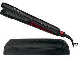 Plancha de pelo - Revlon RVST2211 Digital, 25 mm, 10 temperaturas, Hasta 235 °C, Negro