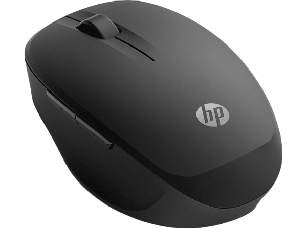 Ratón inalámbrico - HP modo dual 300, Sensor óptico, Bluetooth®, Conexión inalámbrica, Negro