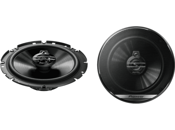 Altavoces coche - Pioneer TS-G1730F, 17 cm, 300W, 3 vías, 90 db, Negro