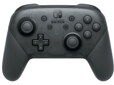 Mando - Nintendo Switch, Mando Pro-Controller, Cable USB, Vibración HD, Negro