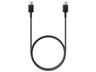 Cable USB C - Samsung EP-DA705BBEG, 1m, Macho-Macho, Negro