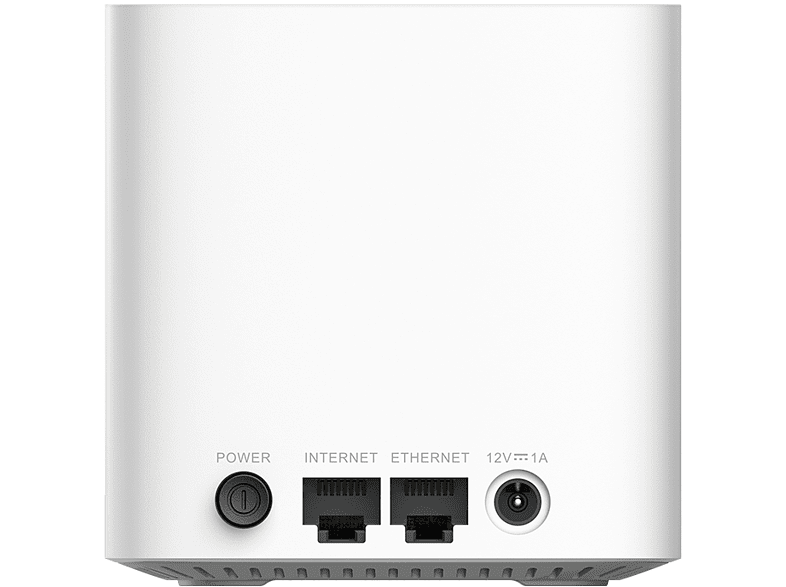 Amplificador Wi-Fi - D-Link COVR-1102, Wi-Fi mallado, Dos nodos, 300m2, Control parental, Smart Home, Blanco