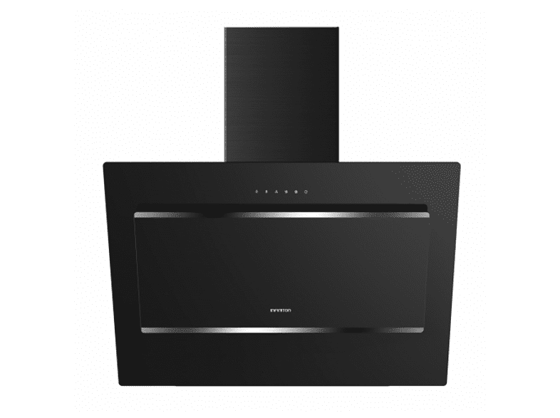 Campana - Infiniton CMPTRAL-BT90, Decorativa, 4 velocidades, 800 m3/h, 67 dB máx, Negro