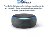Altavoz inteligente con Alexa - Amazon Echo Dot (3ª Gen), Controlador de Hogar, Antracita
