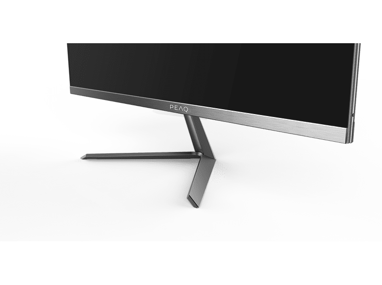Monitor - Peaq PMO S243-VFC, 24 Full-HD, 5 ms, 75 Hz, AMD FreeSync, Ultra Slim, HDMI 1.4, Negro