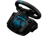 Volante - Logitech G923, Para PS5, PS4, PC, Pedales, Escala 1:1, USB, LED, Trueforce, Negro