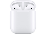 Apple AirPods (2019 2ª gen), Inalámbricos, Bluetooth®, Estuche Carga no Inalámbrica, Chip H1, Siri, Blanco
