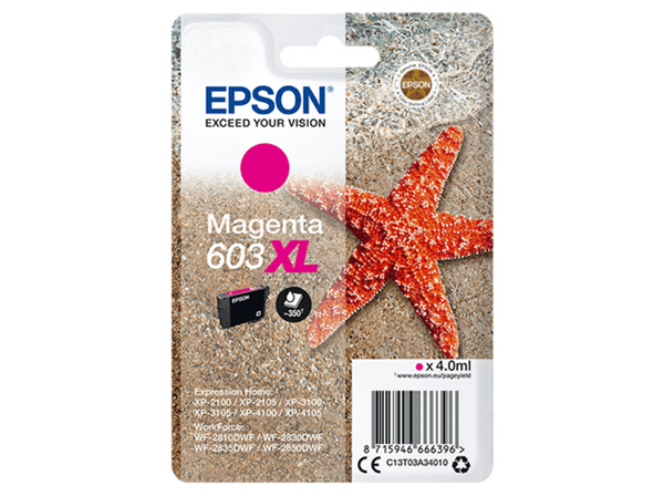 Cartucho tinta - Epson Magenta 603XL