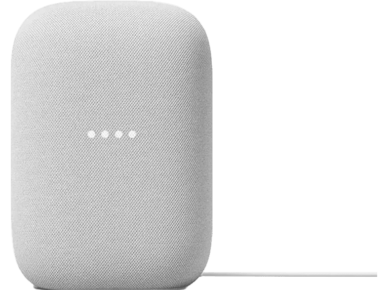 Altavoz inteligente - Google Nest Audio, Asistente de Google, Tecnología Voice Match, Blanco