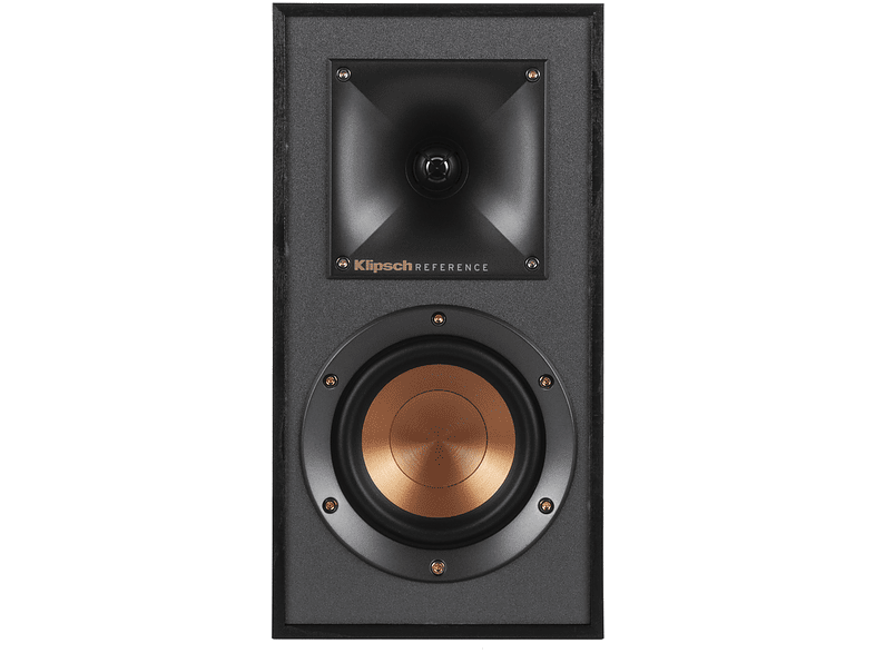 Altavoz central - Klipsch R-41M, 2 unidades, 200 W, 8 Ohms, Tweeter LTS de aluminio 1, Woofer IMG 4, Negro