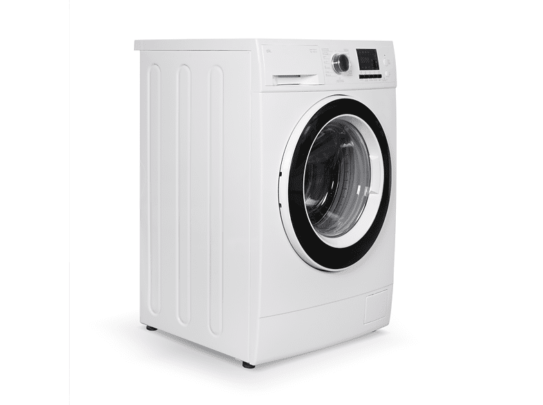 Lavadora carga frontal - OK OWM 7143 B, 7 kg, 1400 RPM, 15 programas, 76 dB, Blanco
