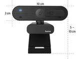 Webcam - Hama C-600 Pro, Full HD, Micrófono estéreo, Negro