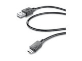 Cellularline 37713 0.6m USB A Micro-USB B Macho Macho Negro cable USB