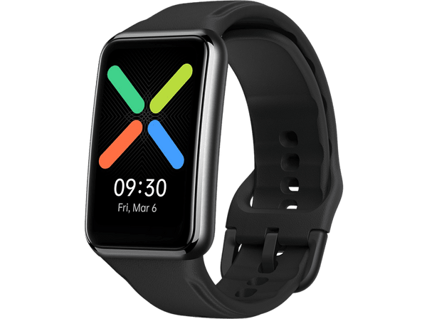 Smartwatch - OPPO Watch Free, AMOLED 1.64", 14 días, SpO2, Resistencia al agua, Cristal 2,5D / PC, Negro