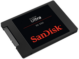 Disco duro SSD 2 TB - SanDisk Ultra SSD 3D, SATA 6 Gbps, 2.5, Interno, 560 MB/s, nCache™ 2.0, 3D NAND, Negro