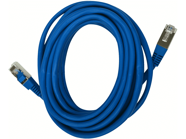 Cable de red - Isy IPC-1000, 5m, Cat-5e, Conectores RJ45, Azul