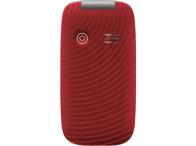 Móvil - Telefunken S560, Para mayores, Bluetooth 3.0, 2.8, 64 MB, Rojo