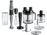Batidora de mano - Braun MQ9187XL, 1000 W, 0.6 l, 21 Velocidades, Negro