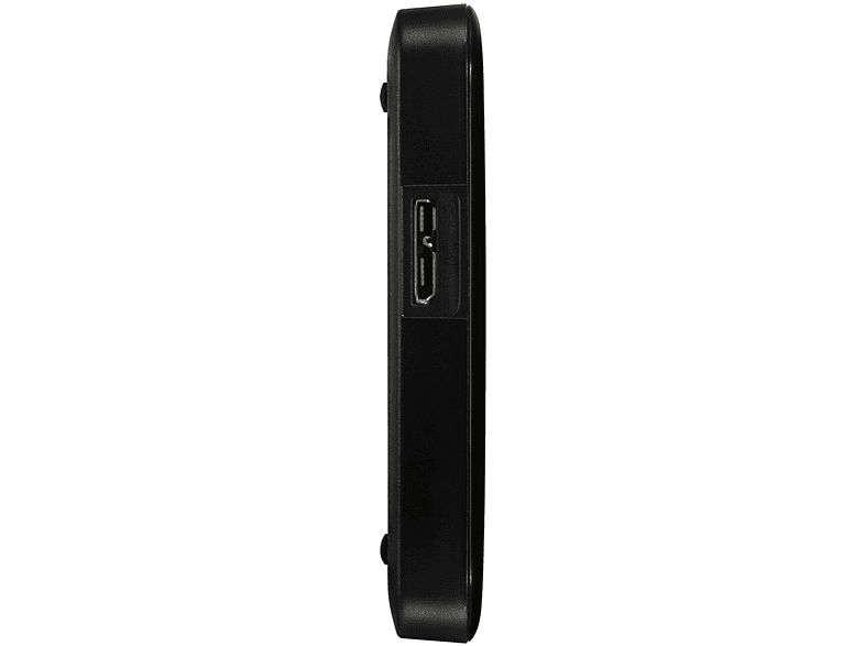 Disco duro externo 2 TB - Western Digital WDBAJN0020BBK-WESN, 5 Gbps, USB 3.0, HDD, Negro