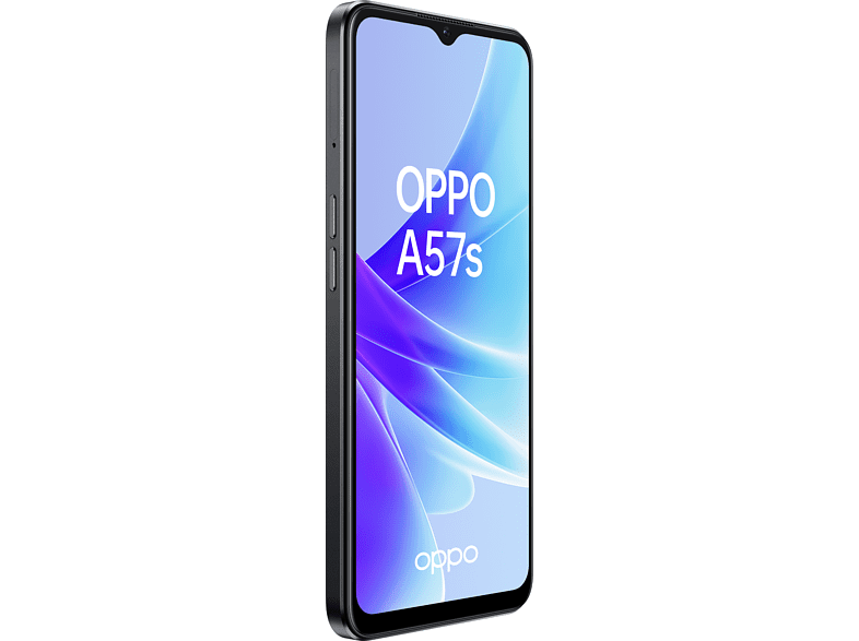 Móvil - OPPO A57s, Starry Black, 128 GB, 4 GB RAM, 6.56 HD+, MediaTek Helio G35, 5000 mAh, Android