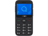 Móvil - Alcatel 2020, Para mayores, Plata metálico, 16 MB ROM, 4MB RAM, 2.4 QVGA, MTK6261A, 970 mAh, Nucleus