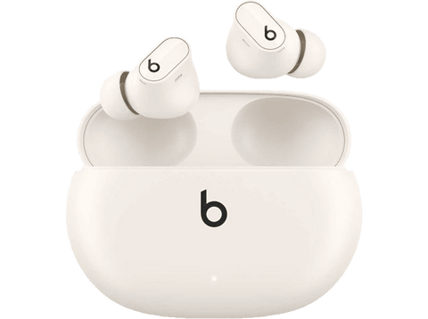 Apple Beats Studio Buds + (2023), Auriculares True Wireless, Cancelación de Ruido, Apple, Android, Marfil