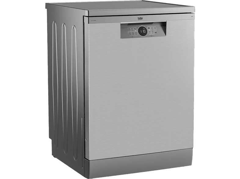 Lavavajillas - Beko BDFN26430XC, Independiente, 6 Programas, 14 servicios, 59.8 cm, Inox