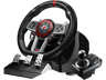 Volante - FR-TEC Suzuka Elite Next Wheel, Con pedales, Sensor electromagnético, Multiplataforma, Negro