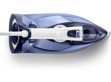 Plancha de vapor - Philips GC4556/20, 2500W, 50 g/min, Golpe de vapor 220 g, Suela SteamGlide Plus, Azul