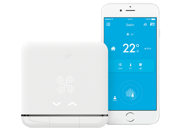 Termostato - Tadoº, Climatización inteligente, V2, Táctil, Controlador de Aire Acondicionado, LED, Infrarrojos