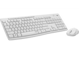 Pack Teclado + Ratón - Logitech MK295 Silent Wireless Combo, Inalámbrico, Bluetooth, USB,10 m, Blanco
