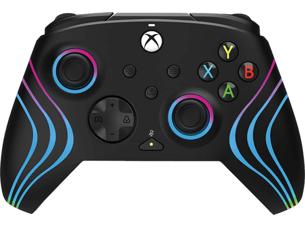 Mando - PDP Afterglow Wave, Para Xbox y PC, Cable, Negro