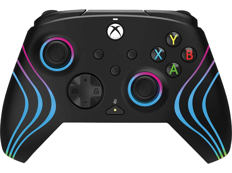 Mando - PDP Afterglow Wave, Para Xbox y PC, Cable, Negro