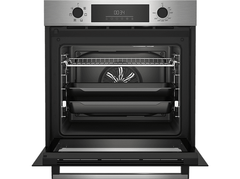 Horno - Beko BBIE123001XD, 72 l, Multifunción, Hidrólisis, 60 cm, Inox