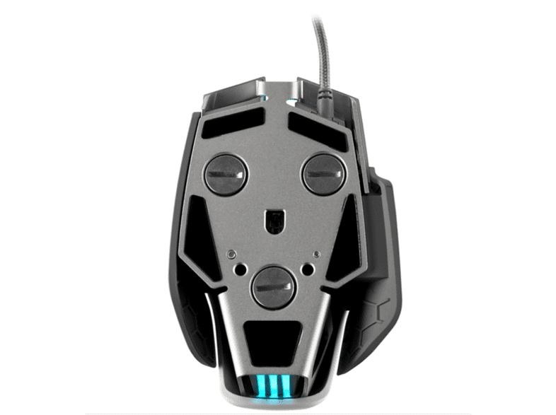 Ratón gaming - Corsair  CH-9303111-EU, 18000 ppp, Por cable, 9 Teclas, USB, Gris