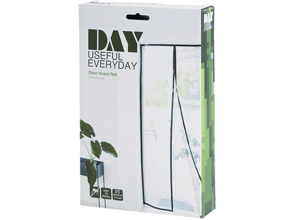 Mosquitera - CMP Paris 100x210 CM, Para puerta, 9 imanes, Negro
