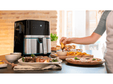 Freidora de aire - Cecotec Cecofry Full Inox 5500 Pro, 1700 W, 8 Modos, 5.5 l, Plata