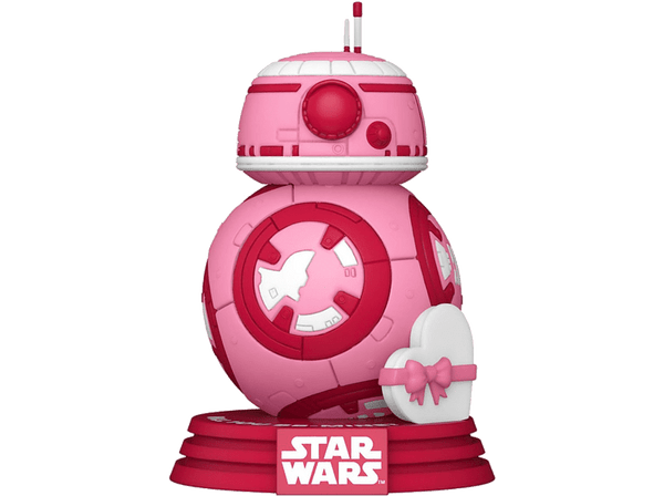 Figura - Funko Pop! Star Wars: BB-8 (Ed. Valentines day), Vinilo, 10 cm, Rosa