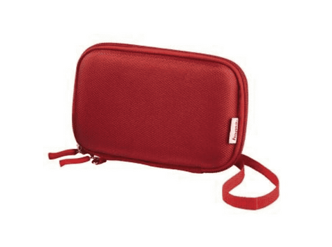 Funda para disco duro - Hama Polytex Roja HDD 2,5 pulgadas