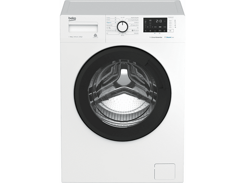 Lavadora carga frontal - Beko WTA 10712 XSWR, 10 kg, 1400 rpm, StainExpert, SteamCure, Blanco