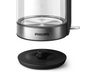 Hervidor - Philips HD9339/80, 1.7 l, 2200 W, Cristal, Filtro de nylon, Inox