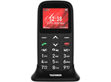 Móvil - Telefunken S410, 1.77, Bluetooth, Para mayores, Teclas grandes, Cámara 0.3MP, Botón SOS, Negro