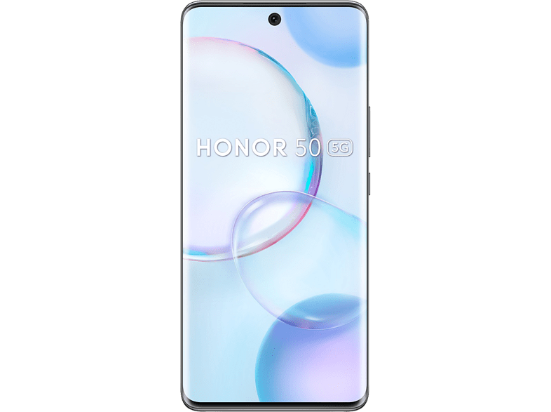Móvil - Honor 50 5G, Negro Medianoche, 128 GB, 6 GB RAM, 6.57 FHD+, Snapdragon 778G 5G, 4300 mAh, Android