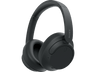Auriculares inalámbricos - Sony WH-CH720N Bluetooth, Noise Cancelling ANC, Autonomía 35 horas, Carga rápida, Negro