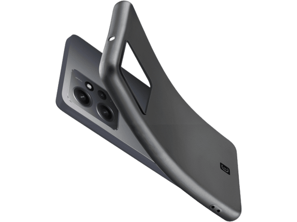Funda - CellularLine Mood, Para Xiaomi Redmi Note 12, Goma Blanda, Negro